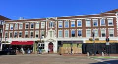 Historic Brattle Building in Cambridge Massachusetts