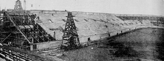 Harvard Stadium under construction in 1903