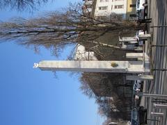Illyrian Column at French Revolution Square in Ljubljana