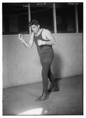 Portrait of Firpo in black and white