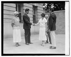 Luis Firpo at Argentine Embassy in 1924