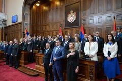 Cabinet room of Đuro Macut with vintage furniture and decor
