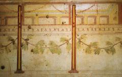 Roman fresco from the House of Augustus on Palatine Hill