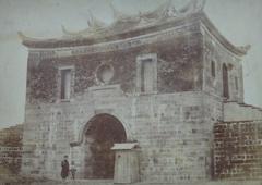 East Gate of Taipei City, historic city gate with traditional architecture