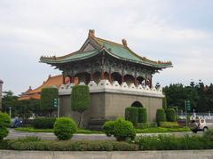 Taipei East Gate historic city gate at sunset in Taipei City