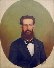 Portrait of Virgílio Clímaco Damásio, a Brazilian physician and politician