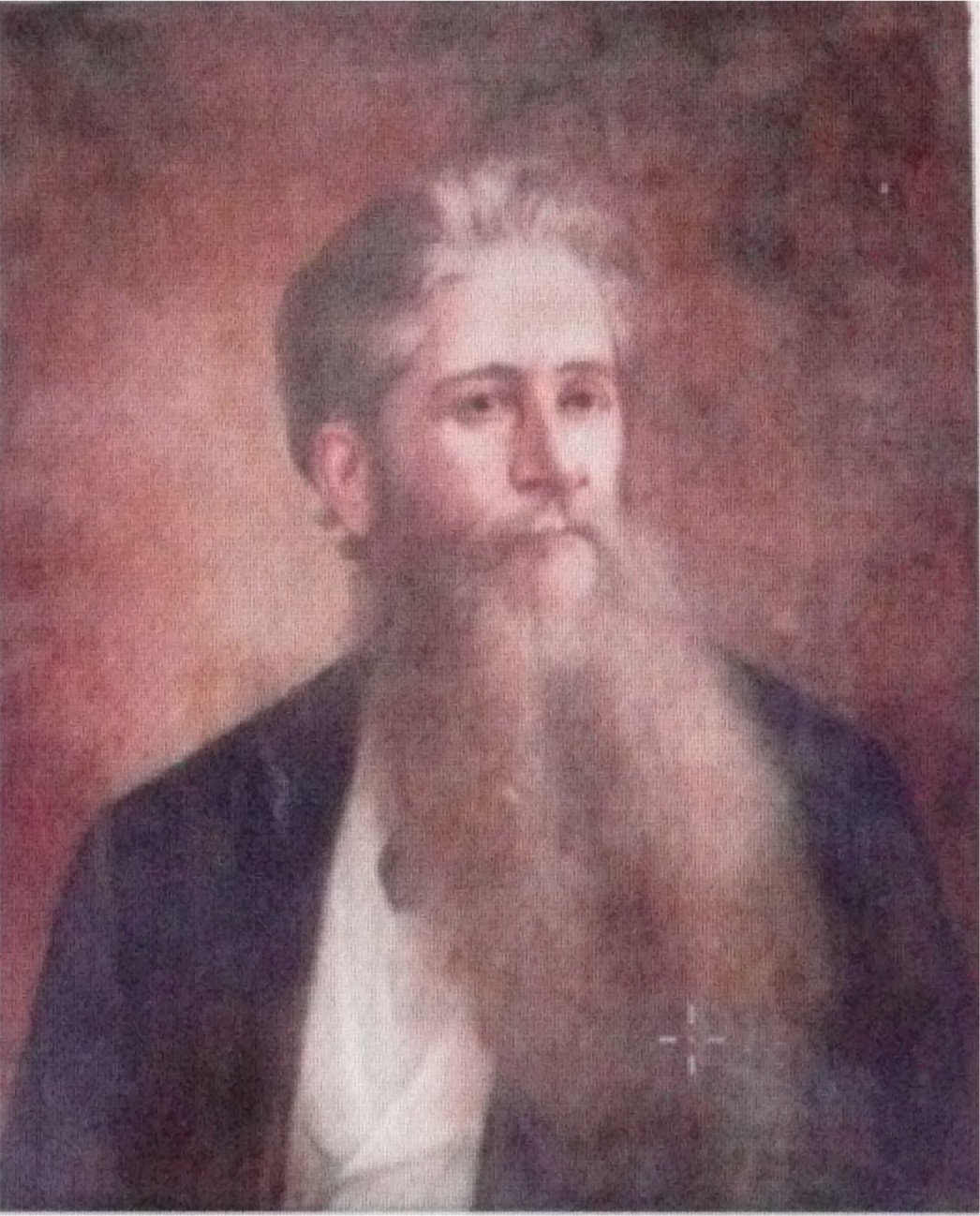 Portrait of Miguel Navarro y Cañizares painted by Oséas dos Santos