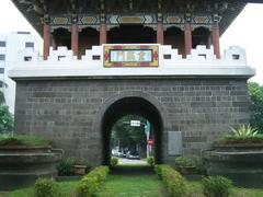 South view of the Little South Gate of Taipei City