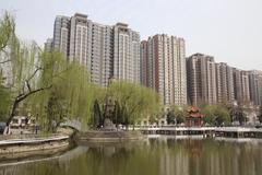 Xi'an International University campus in Shaanxi Province with modern architecture and green landscape