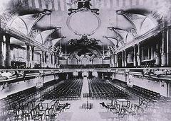Interior view of the Palais des Fêtes on avenue des Vosges in Strasbourg