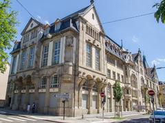Imperial Palais des Fêtes extension in Strasbourg for choir rehearsals with neo-renaissance architecture