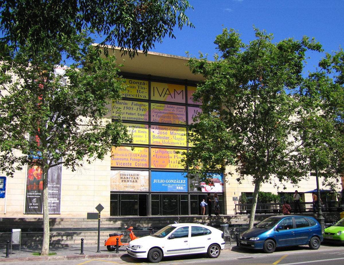 IVAM building in Valencia exterior view
