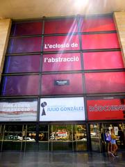 Institut Valencià d'Art Modern IVAM building in Valencia Spain