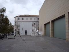 Exterior view of IVAM during Andreu Alfaro art exhibition