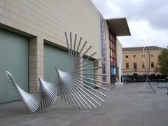 IVAM Museum entrance with modern architectural design in Valencia