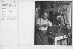 M. Tachaux, Armorer-in-Chief of the Metropolitan Museum of Art, New York wearing traditional armor