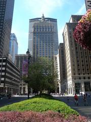 New York Central Building sunny morning view from 48th Street