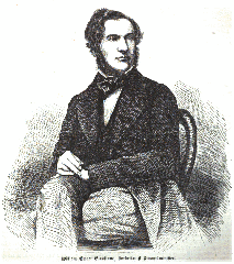 Portrait of British politician William Ewart Gladstone from 1860 Illustreret Tidende