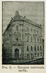 National Bank Building In Belgrade