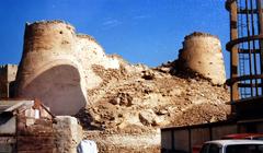 Tarout castle in 1978 panoramic view