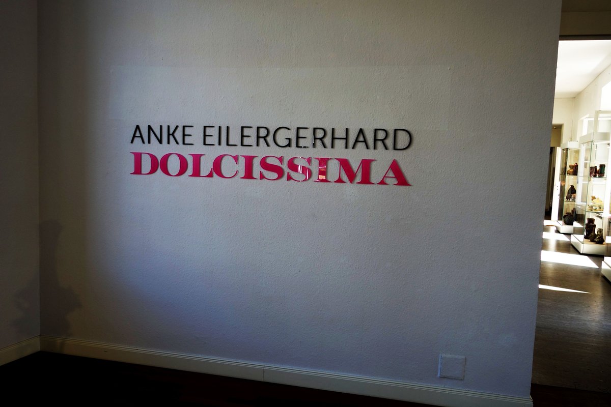 Anke Eilergerhard sculpture from Dolcissima exhibition at Museum Hetjens Düsseldorf