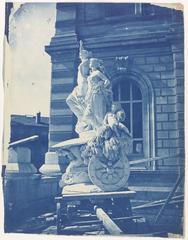 Sculpture group La Durance by Pierre Jules Cavelier circa 1865 at Palais Longchamp Marseille