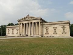 Exterior view of Glyptothek museum in Munich Germany