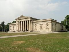 Exterior view of the Glyptothek museum in Munich Germany