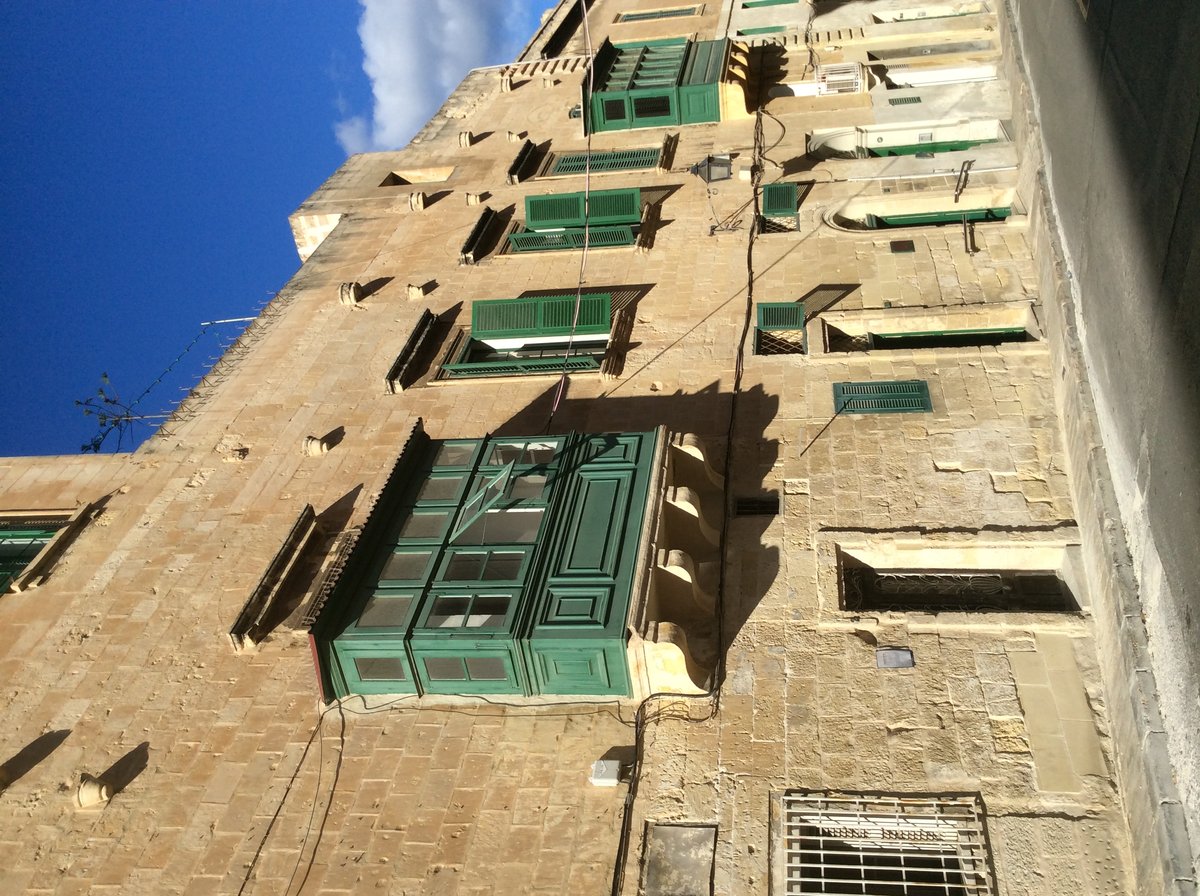 Auberge De France building in Valletta Malta