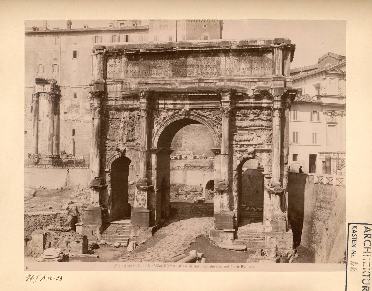 Arch of Septimius Severus at the Roman Forum