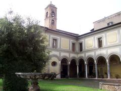 Convent of San Onofrio al Gianicolo courtyard in Rome