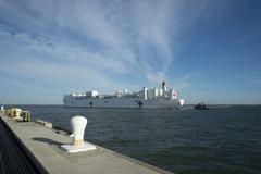 USNS Comfort hospital ship returning to Naval Station Norfolk after COVID-19 pandemic support