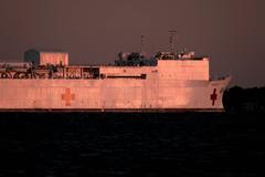Hospital ship USNS Comfort returning to Naval Station Norfolk after COVID-19 pandemic support