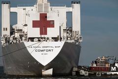 USNS Comfort hospital ship returning to Naval Station Norfolk after COVID-19 support mission