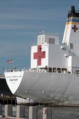 Hospital ship USNS Comfort returning to Naval Station Norfolk after COVID-19 pandemic support