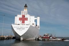 Hospital ship USNS Comfort returning to Naval Station Norfolk after COVID-19 support mission
