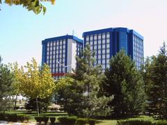 Selcuk University Medicine Faculty building in Konya, Turkey