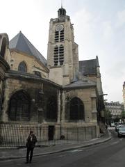 North-east view of Saint-Laurent Church in Paris 10th arrondissement