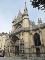 South-west view of Saint-Laurent Church in Paris 10th arrondissement