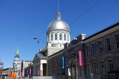 Bonsecours Market historic building in Montreal Canada