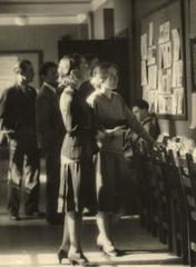 Ontario College of Art students drawing and painting in a classroom