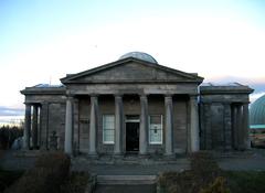 Edinburgh City Observatory under a blue sky