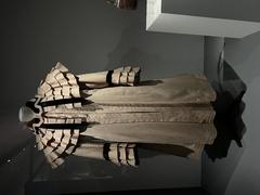 Travel coat displayed at Musée Galliera