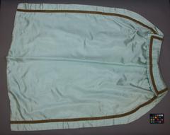 Kappa till Ekolsundsdräkten from the 1790s, historically worn by Malte Ramel, displayed at Livrustkammaren, Statens Historiska Museer