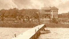 Historic Ben Trovato home in West Palm Beach, Florida, 1896