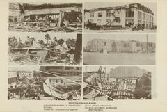 Destruction in Florida after the 1928 Okeechobee Hurricane