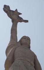 Mother Albania partisan monument and graveyard in Tirana, Albania