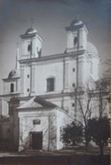 Vilnia Holy Spirit Cathedral church historic photo