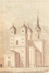 Vilnia Cathedral of the Holy Spirit 1888 historical photo