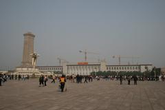 National Museum at Tiananmen Square in Beijing during 2008 Beijing Olympics